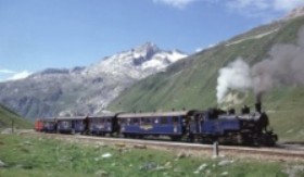 【期間限定】3つの峠を巡る旅　フルカ蒸気機関車全線とミニバスの旅　グリンデルワルト発着１日コースのイメージ