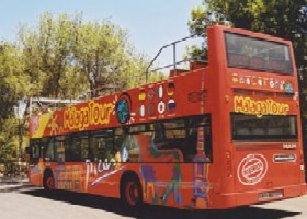 マラガ　シティサイトシーイングバスのイメージ